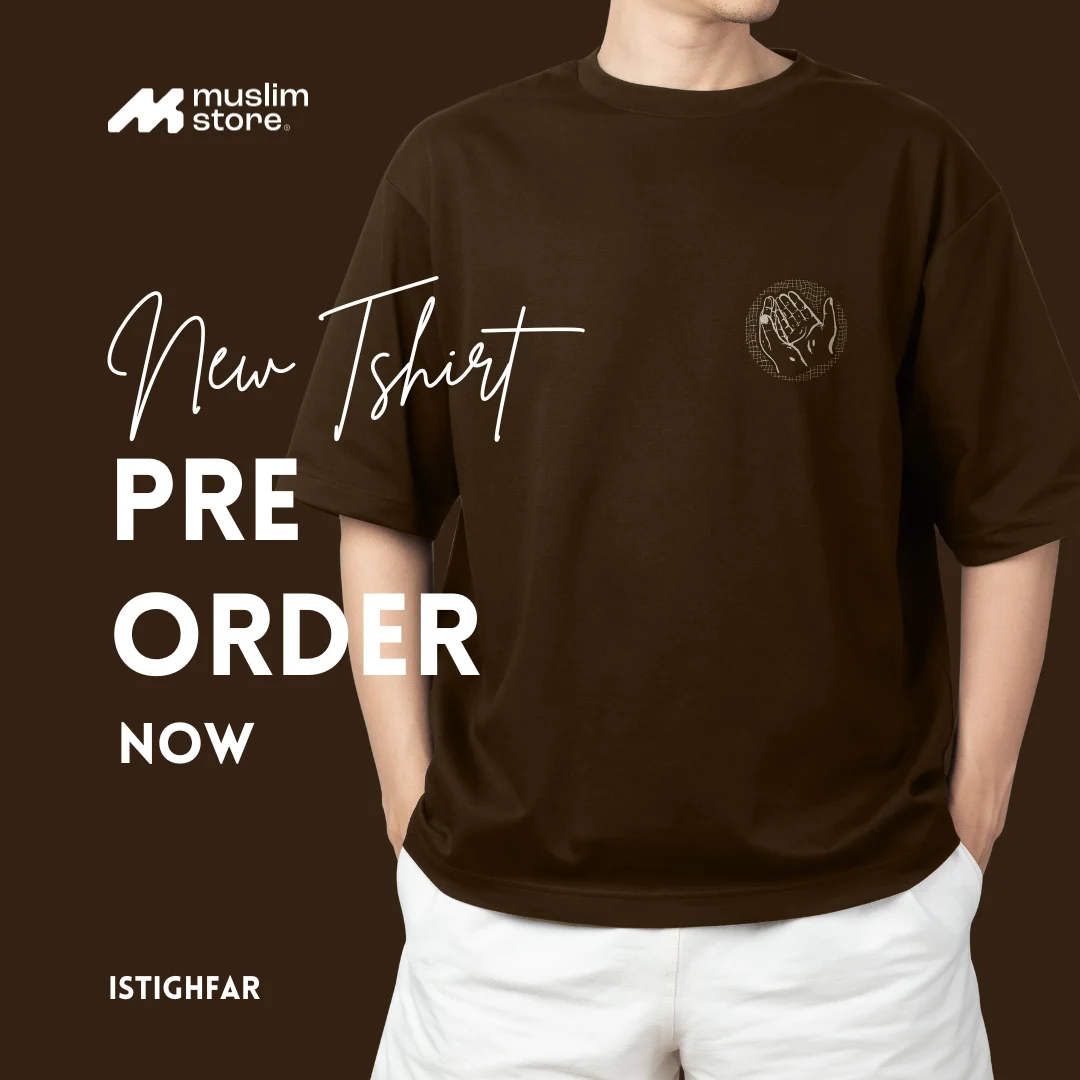 Kaos Custom Muslim.or.id Tema Istighfar