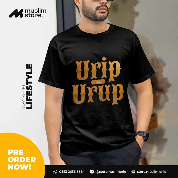 Kaos Custom Muslim.or.id Tema Lifestyle