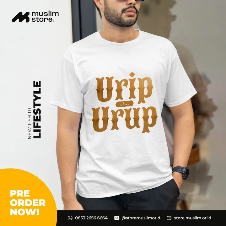 Kaos Custom Muslim.or.id Tema Lifestyle