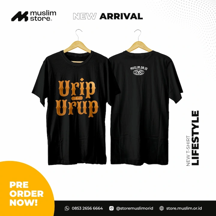 Kaos Custom Muslim.or.id Tema Lifestyle