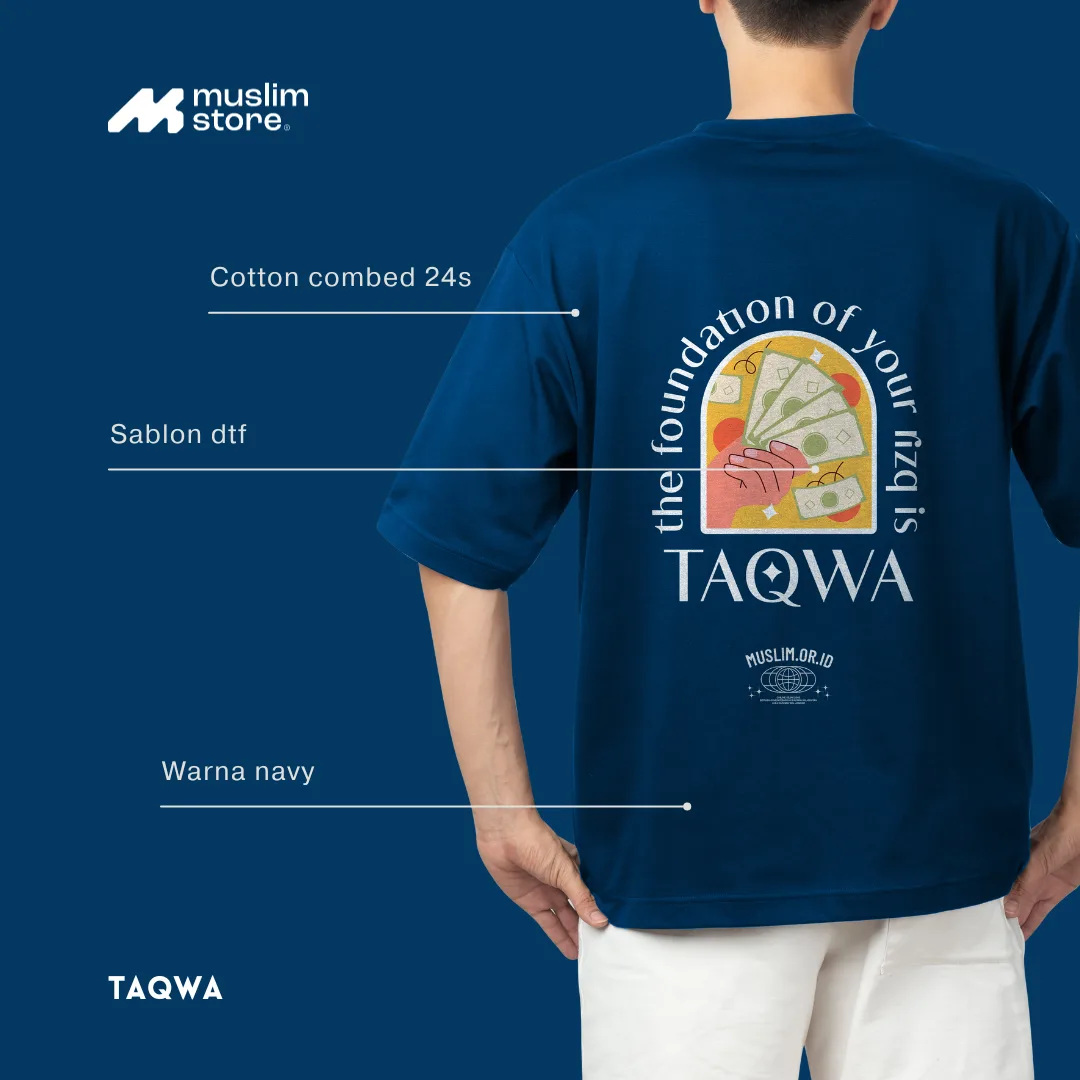 Kaos Custom Muslim.or.id Tema Taqwa